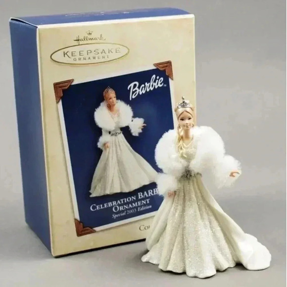 Hallmark keepsake celebration Barbie ornament    (special edition 2003) - Picture 1 of 5